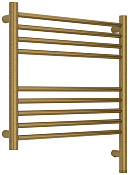 Сунержа Богема 3.1 прямая Полотенцесушитель элект. 50х50h см, правое, цвет: состаренная латунь браш. 051-6005-5050