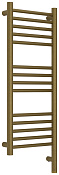 Сунержа Богема 3.1 прямая Полотенцесушитель элект. 30х80h см, правое, цвет: состаренная бронза браш. 05-6005-8030