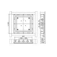 Dornbracht Drybox Для крепления на полу 38945970-90