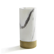 3SC Apuana 2.0 Стакан для зубных щеток настольный, мрамор, цвет: matt satin brass AP03ALX