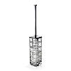 3SC Palace Ершик для унитаза, напольный, цвет: Matt Black Satin Nickel PA17ACRCFSM