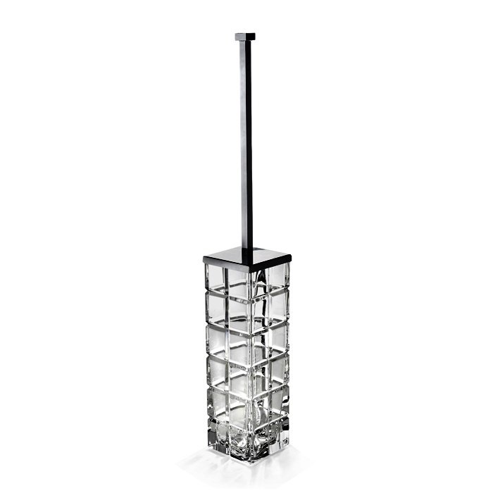 3SC Palace Ершик для унитаза, напольный, цвет: Matt Black Satin Nickel PA17ACRCFSM