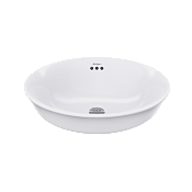 Burlington Guild Раковина накладная 50х17,5h см, с переливом, цвет: белый глянцевый GU5038SCW