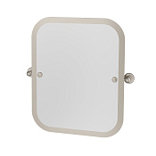 Burlington Зеркало прямоугольное подвесное 59х62h см, цвет: шлифованный никель A40 BNKL