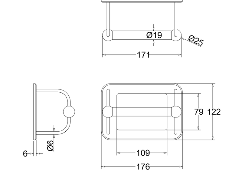 Burlington Держатель туалетной бумаги настенный, цвет: шлифованный никель A5 BNKL