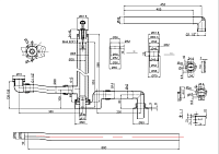 Burlington Слив-перелив для ванны "Пожарный гидрант", цвет: никель глянцевый ARC40