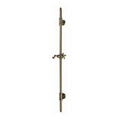 Bossini Liberty Душевая штанга 113,4 см, цвет: antique brass, bronze D19000.022