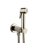 Bossini Paloma Гигиенический душ с прогрессивным смесит., руч. душ, 1 вид струи, цвет: satin nickel E37011B.094