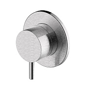 Bossini Nobu Смеситель для душа встраиваемый, на 2 потребителя, цвет: mat brushed stainless steel INZ223.075