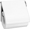 Brabantia ReNew Держатель туалетной бумаги с крышкой, подвесной, цвет: белый 414565
