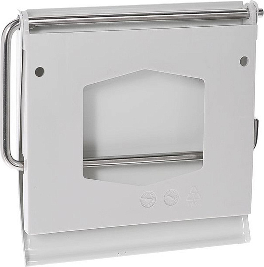 Brabantia ReNew Держатель туалетной бумаги с крышкой, подвесной, цвет: белый 414565