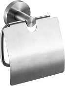 Nofer Niza Держатель туалетной бумаги с крышкой, подвесной, цвет: нержавеющая сталь 16858.S