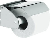 Nofer Classic Держатель туалетной бумаги с крышкой, подвесной, цвет: нержавеющая сталь 05013.В