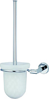 Nofer Line Ершик для унитаза, подвесной, с матовой ручкой, цвет: хром 16518.S