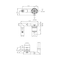 Bossini Teo Встраиваемая часть смесителя для раковины Z00801