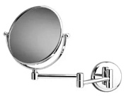 Bertocci Specchi Vanity Косметическое зеркало подвесное, 2-х крат. увелич., без подсветки, цвет:хром 188 6180 0000
