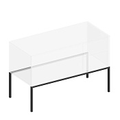 Kerama Marazzi Atollo Ножки для мебели, цвет: черный матовый ATlg.110/MH