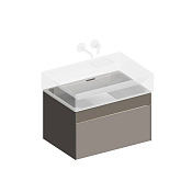 Kerama Marazzi Logica Тумба под раковину 67,6x46x40h см, один ящик, цвет: песчаный LOG.70.2\SAN