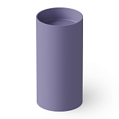 Dea Design Раковина напольная d45x90h см, Solid Surface, выпуск в пол, цвет: lilac DD2012 450 14