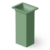 Dea Design Раковина напольная 50x40x90h см, Solid Surface, выпуск в пол, цвет: mint DD2014 500 12