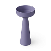 Dea Design Раковина напольная d42,5x85h см, Solid Surface, выпуск в пол, цвет: lilac DD2018 425 14