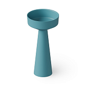 Dea Design Раковина напольная d42,5x85h см, Solid Surface, выпуск в пол, цвет: wave DD2018 425 15