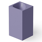 Dea Design Раковина напольная 49,5x45,5x88h см, Solid Surface, выпуск в пол, цвет: lilac DD2024 495 14