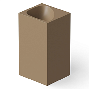Dea Design Раковина напольная 49,5x45,5x88h см, Solid Surface, выпуск в пол, цвет: light camel DD2024 495 2