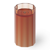 Dea Design Раковина напольная 48x45,6x90h см, Glasstech, выпуск в пол, цвет: brown copper DD2026 480 R9