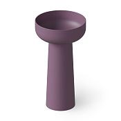 Dea Design Раковина напольная d48x88h см, Solid Surface, выпуск в пол, цвет: lavender DD2027 480 8