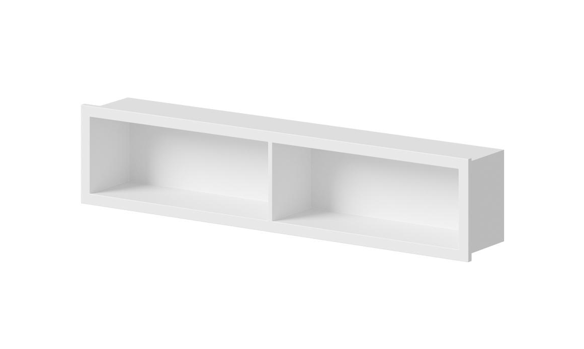 Dea Design Шкаф 92x15x20h см, Solid Surface, подвесной, цвет: white DD3014 920 18