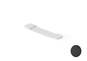 Dea Design Полка для ванны 94x20 см, Solid Surface, цвет: black DD3601 940 16