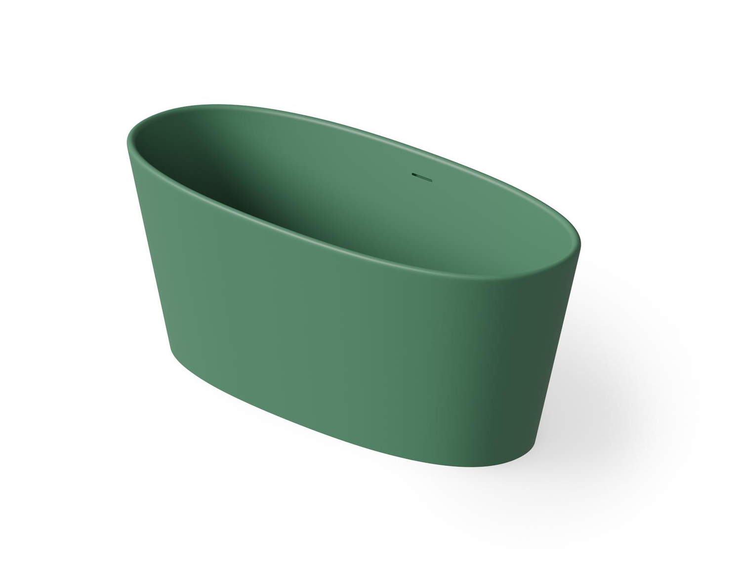 Dea Design Nature Ванна из Solid Surface отдельностоящая 158x70 см, цвет: sage DD8602 1580 9