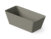 Dea Design Modern Ванна из Solid Surface отдельностоящая 150x68 см, цвет: light grey DD8603 1500 4
