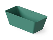Dea Design Modern Ванна из Solid Surface отдельностоящая 170x78 см, цвет: green DD8603 1700 10