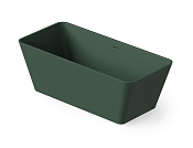 Dea Design Modern Ванна из Solid Surface отдельностоящая 170x78 см, цвет: dark green DD8603 1700 11