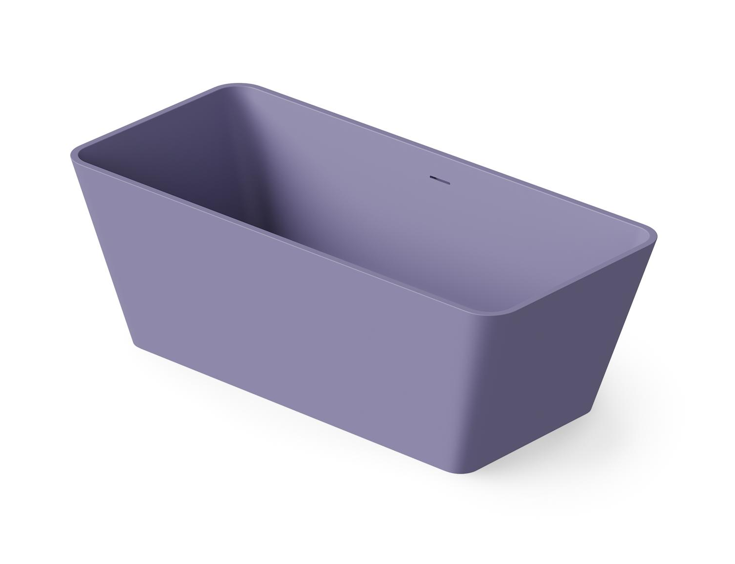 Dea Design Modern Ванна из Solid Surface отдельностоящая 170x78 см, цвет: lilac DD8603 1700 14