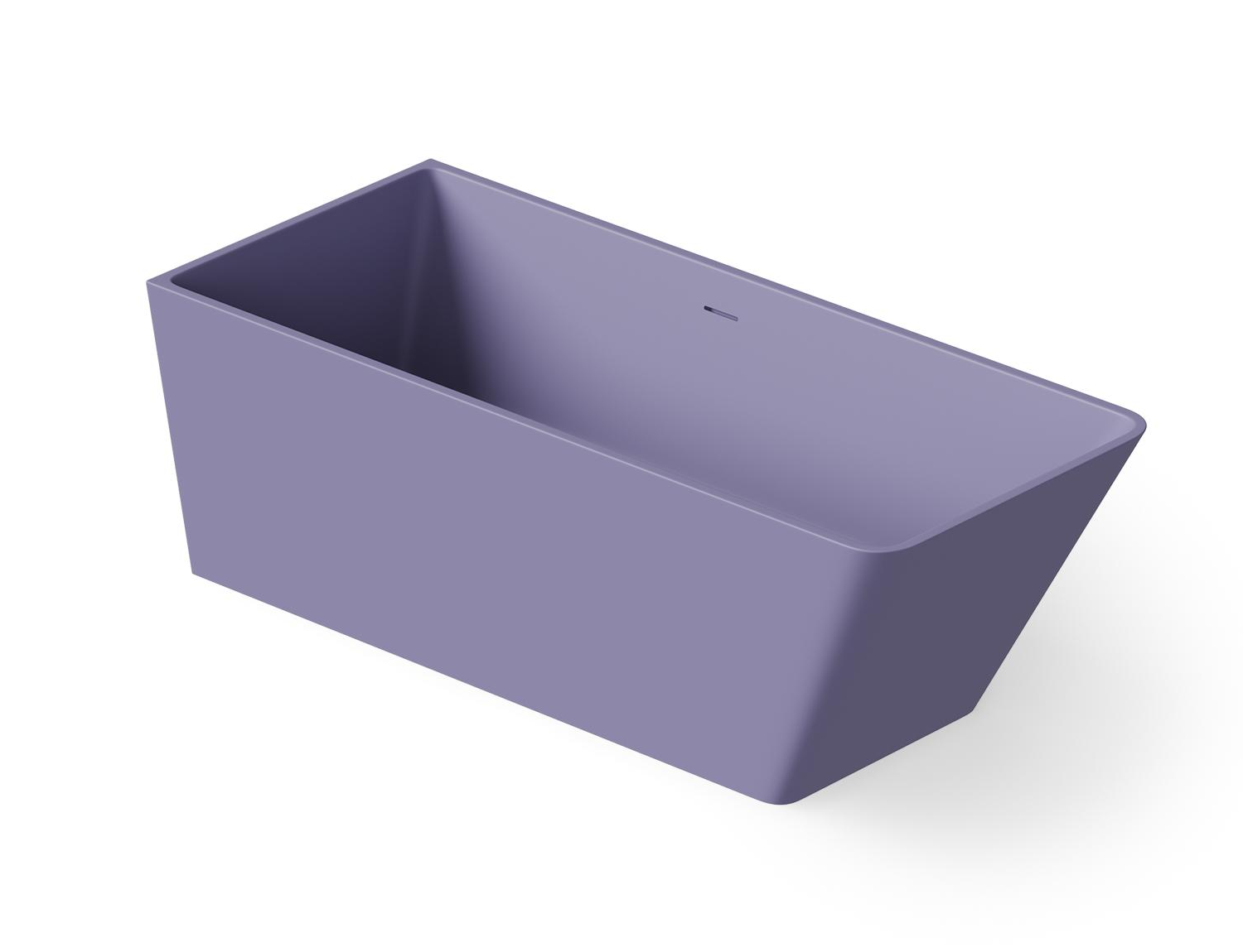 Dea Design Soul Ванна из Solid Surface отдельностоящая 170x73 см, цвет: lilac DD8605 1700 14