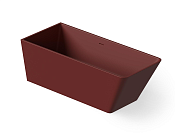 Dea Design Soul Ванна из Solid Surface отдельностоящая 170x73 см, цвет: red wine DD8605 1700 17