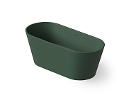 Dea Design Shadow Ванна из Solid Surface отдельностоящая 160x70 см, цвет: dark green DD8606 1600 11