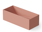 Dea Design Modern Ванна из Solid Surface отдельностоящая 158x68 см, цвет: lotus DD8607 1580 13