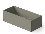 Dea Design Modern Ванна из Solid Surface отдельностоящая 180x76 см, цвет: light grey DD8607 1800 4