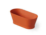 Dea Design Shadow Ванна из Solid Surface отдельностоящая 150x68 см, цвет: orange DD8609 1500 7