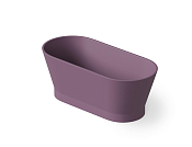 Dea Design Shadow Ванна из Solid Surface отдельностоящая 150x68 см, цвет: lavender DD8609 1500 8
