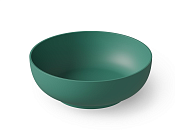 Dea Design Round Ванна из Solid Surface отдельностоящая 150x150 см, цвет: green DD8610 1500 10