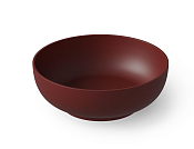 Dea Design Round Ванна из Solid Surface отдельностоящая 150x150 см, цвет: red wine DD8610 1500 17