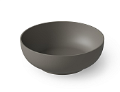Dea Design Round Ванна из Solid Surface отдельностоящая 150x150 см, цвет: grey DD8610 1500 3