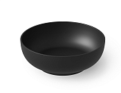 Dea Design Round Ванна из Solid Surface отдельностоящая 190x190 см, цвет: black DD8610 1900 16