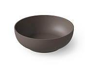 Dea Design Round Ванна из Solid Surface отдельностоящая 190x190 см, цвет: grey brown DD8610 1900 6