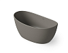 Dea Design Elegant Ванна из Solid Surface отдельностоящая 163x85 см, цвет: grey DD8611 1630 3